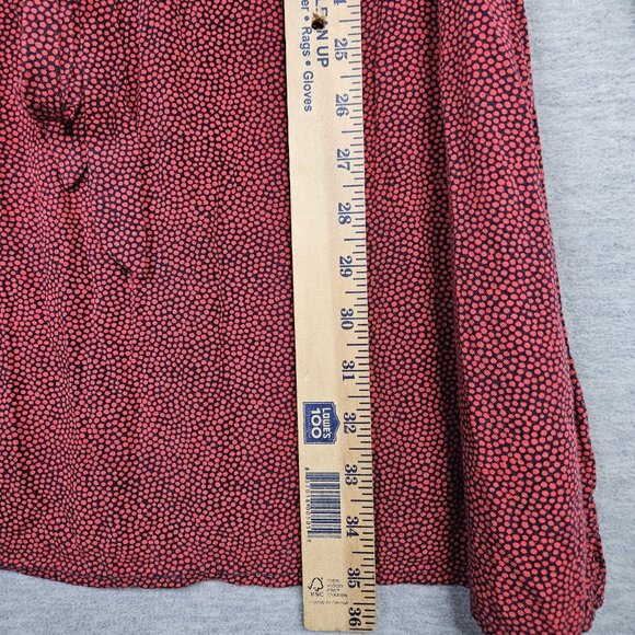 Boden Women’s 1/2 Button Up Floral Print Long Sleeve Dress Size 8R - Picture 4 of 7